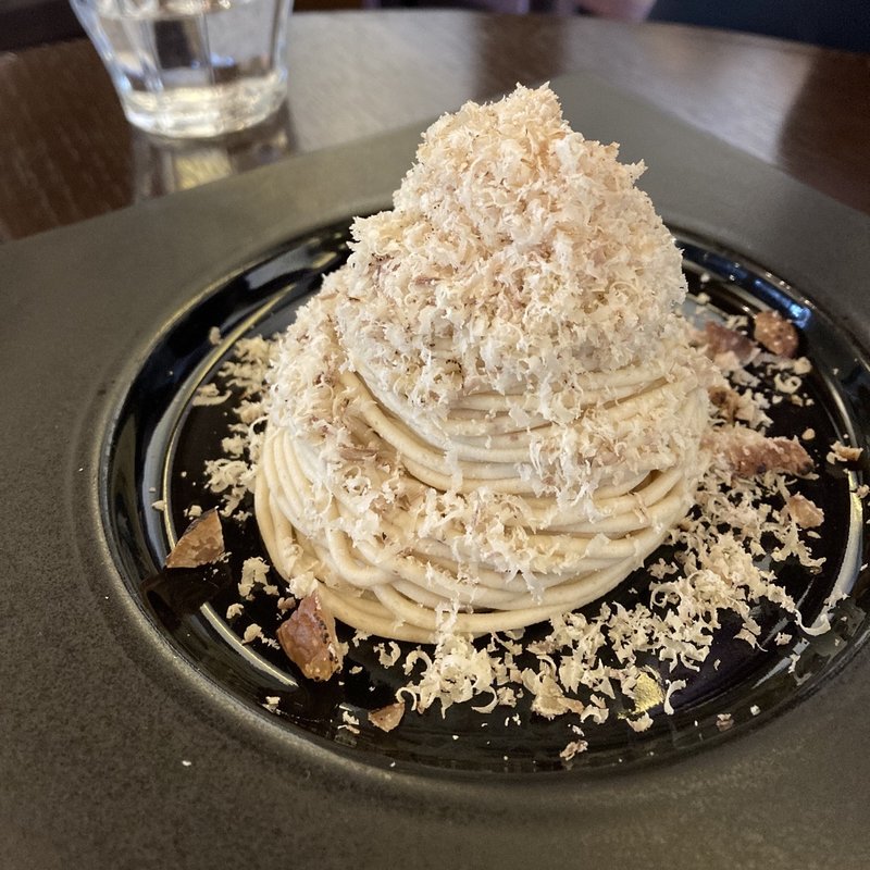 生モンブラン(HATSUNEYA GARDEN CAFE)