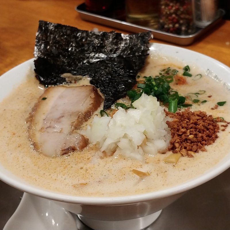 ジャンカラ味噌(強)(極上拉麺専門店 穴場)