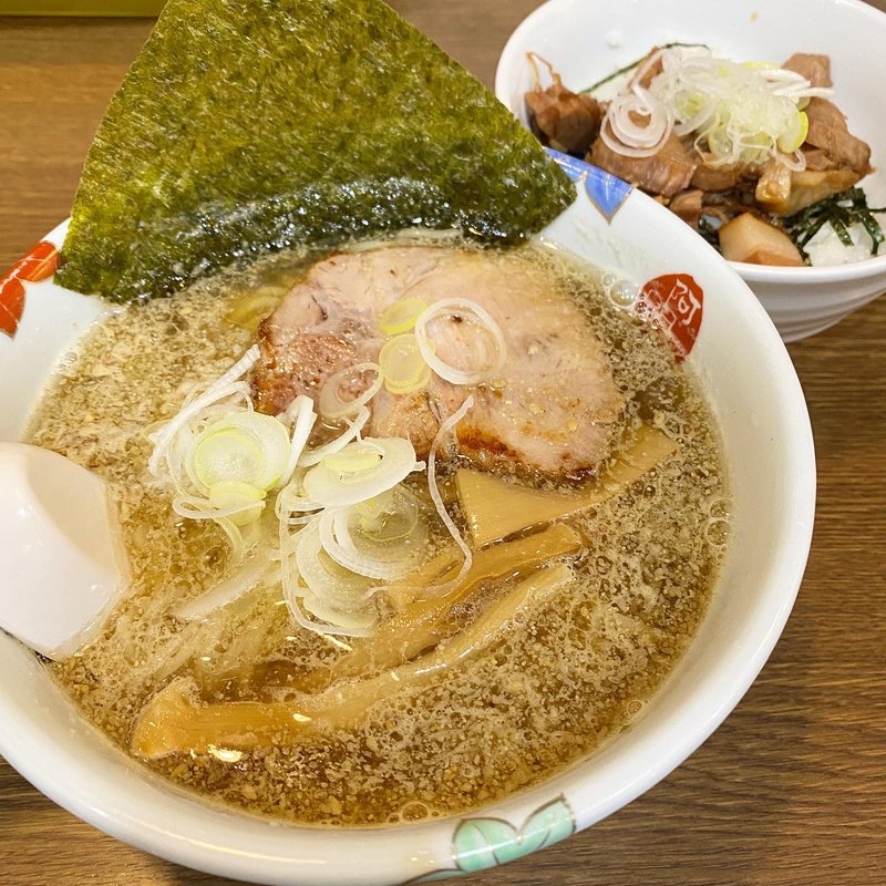 ラーメンセット(麺や阿闍梨 市川店)