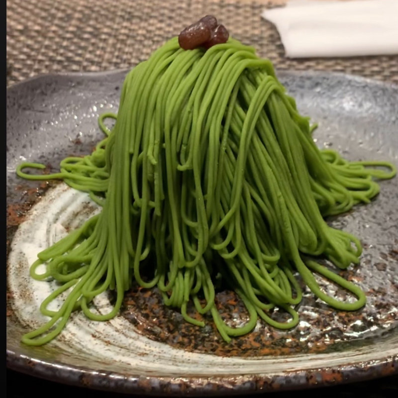 抹茶モンブラン(宇治園　裏参道ガーデン)