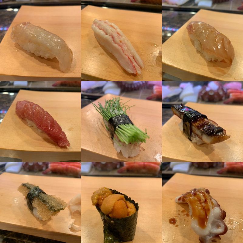 おまかせ12種類コース(寿し処久保)