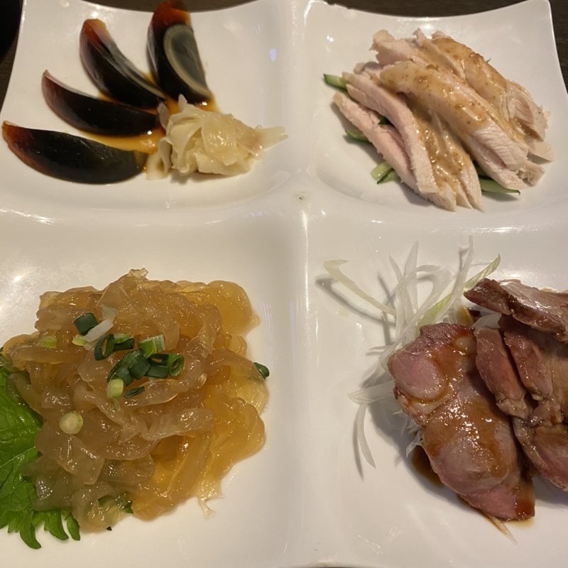 前菜盛り合わせ(大連餃子基地 DALIAN麻布十番店)