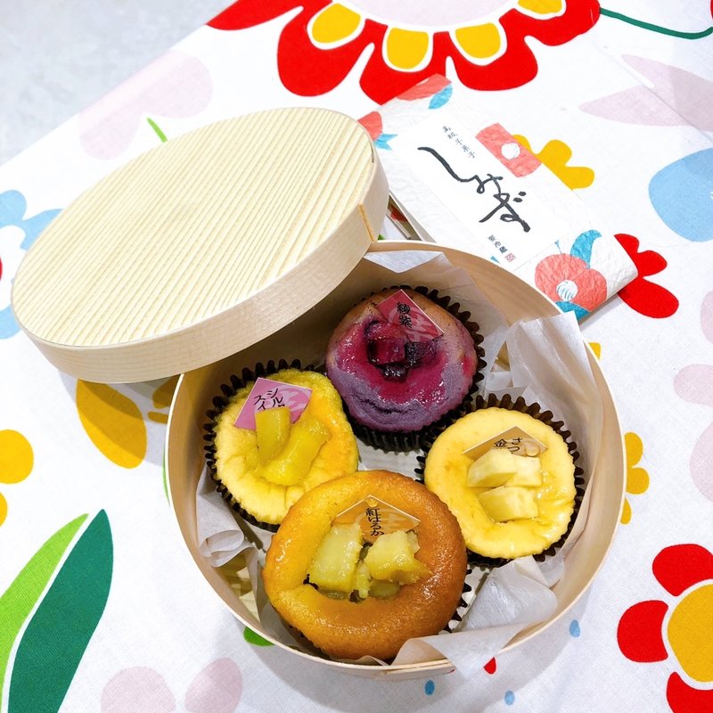  高級芋菓子しみず＂ 和スイートポテト 4種食べ比べ(パルコ心斎橋)