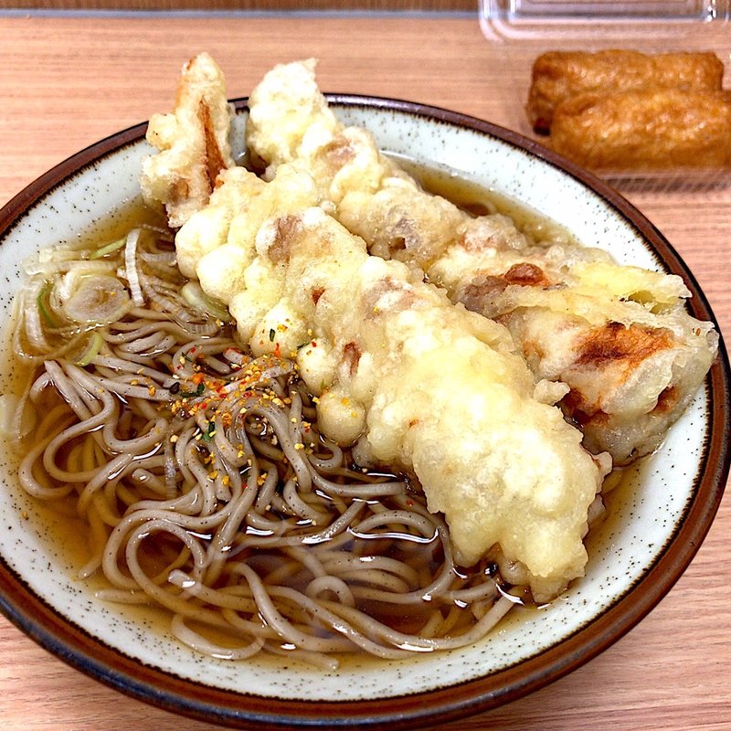 ちくわ天そば(立ちそば処 杜)