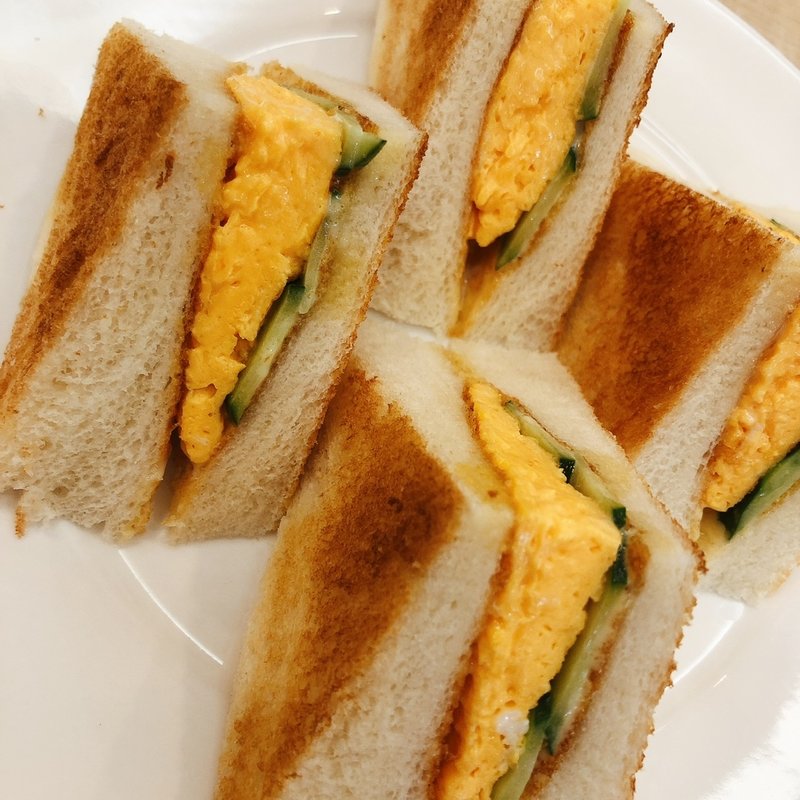 たまごトーストサンド(喫茶アメリカン)