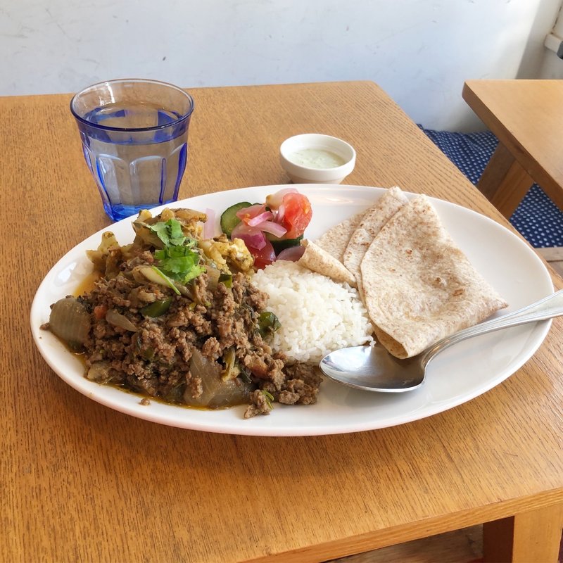 2種盛り(パキスタンカリー kotli)