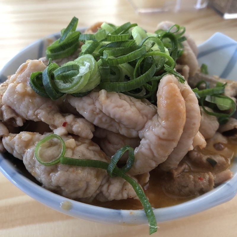 もつ煮(豚骨らーめん てっちゃん)