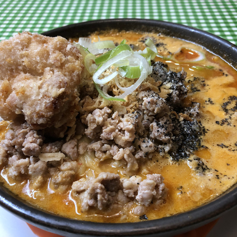 スタミナ野郎満トロ（麺）(キッチン男の晩ごはん 三鷹 （武蔵家）)