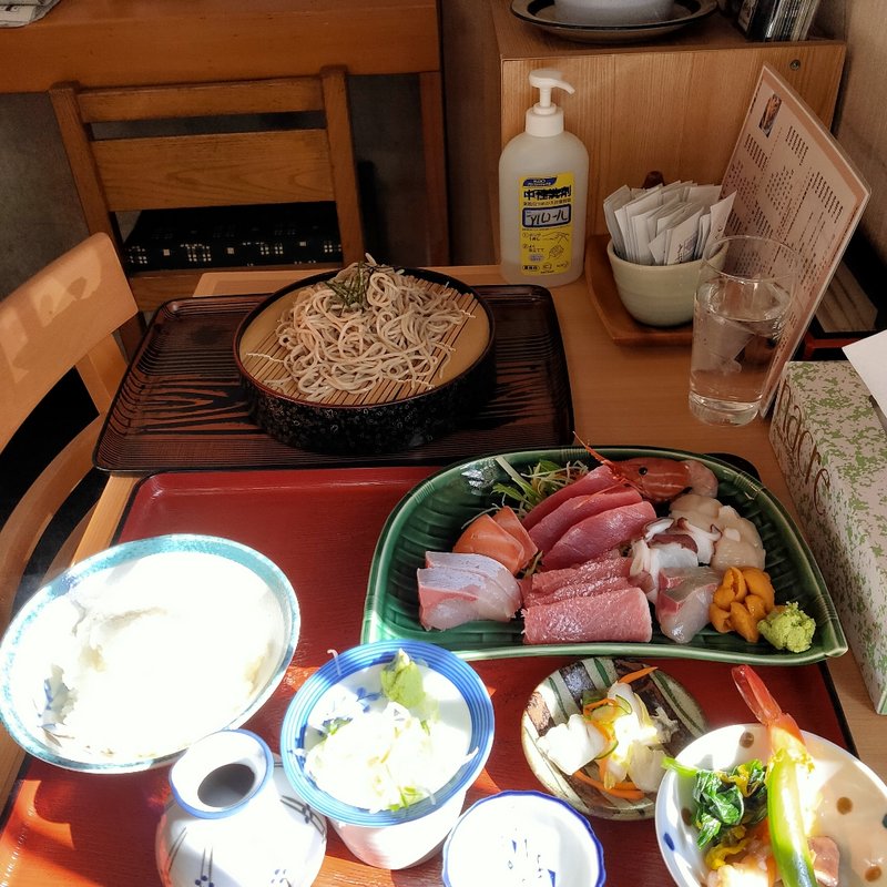 お刺身定食(江戸家)