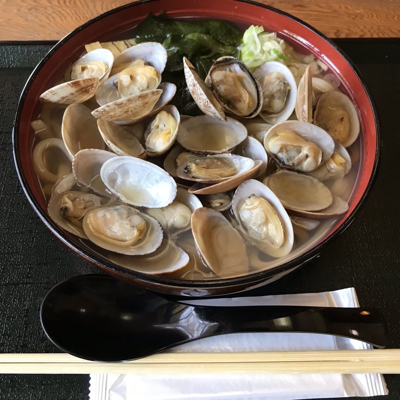 浅蜊うどん(三日月庵)