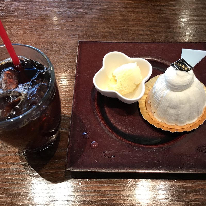 ケーキセットシングル(ヴィザヴィスイーツガーデン)