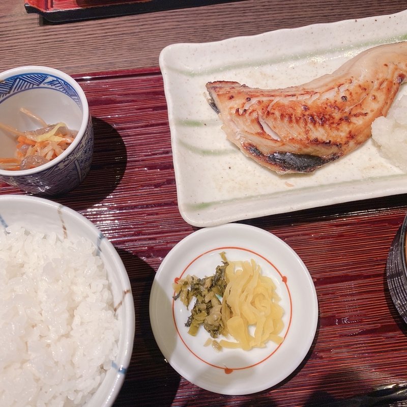 ホッケの西京焼(御苑 炉庵)