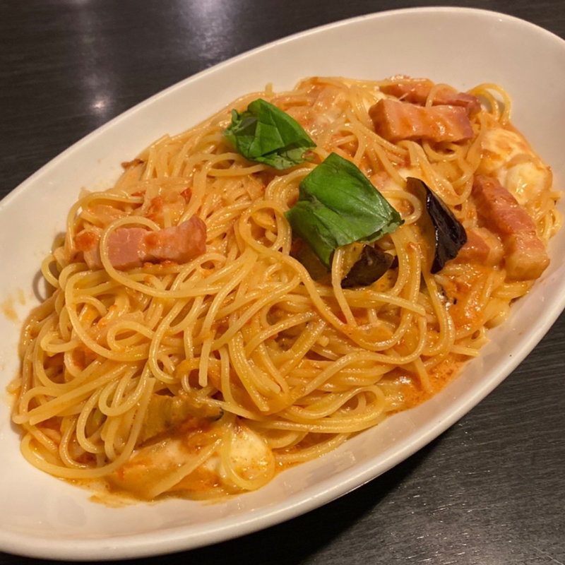 ナスとモッツァレラのトマトクリーム(ベビーフェイスプラネッツ 湖南店 （BABY FACE PLANET'S）)