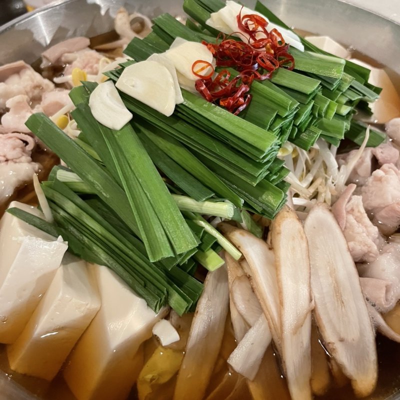 鍋コース 5000円(博多もつ鍋 あろぉん)