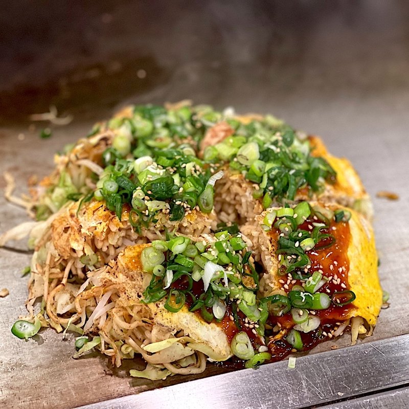 お好み焼き　ねぎ追加(赤鬼 池袋店)