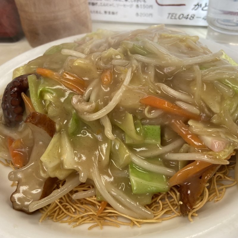 皿うどん(長崎ちゃんぽん かどまん)