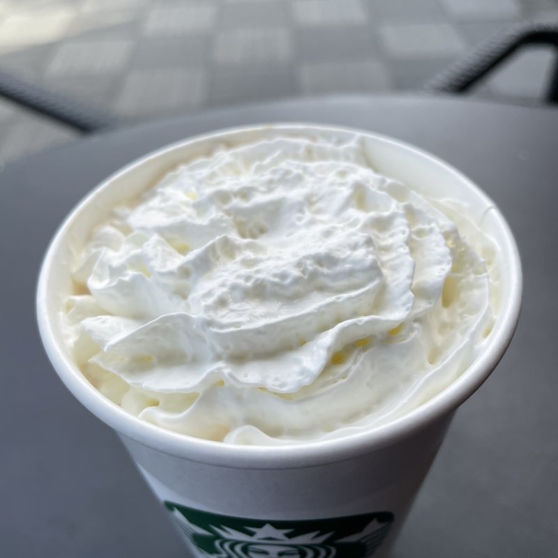 ワンモアカップコーヒーアイスコーヒーホイップ追加(スターバックスコーヒー三島玉川店)