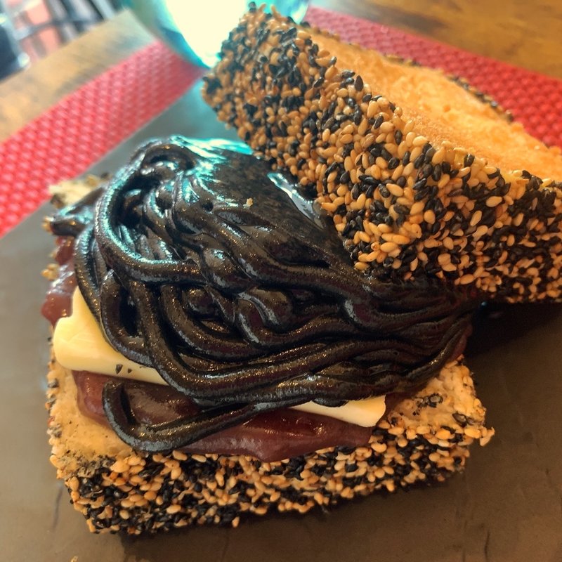 ゴマ香る揚げあんバター(コーヒー＆トースト)