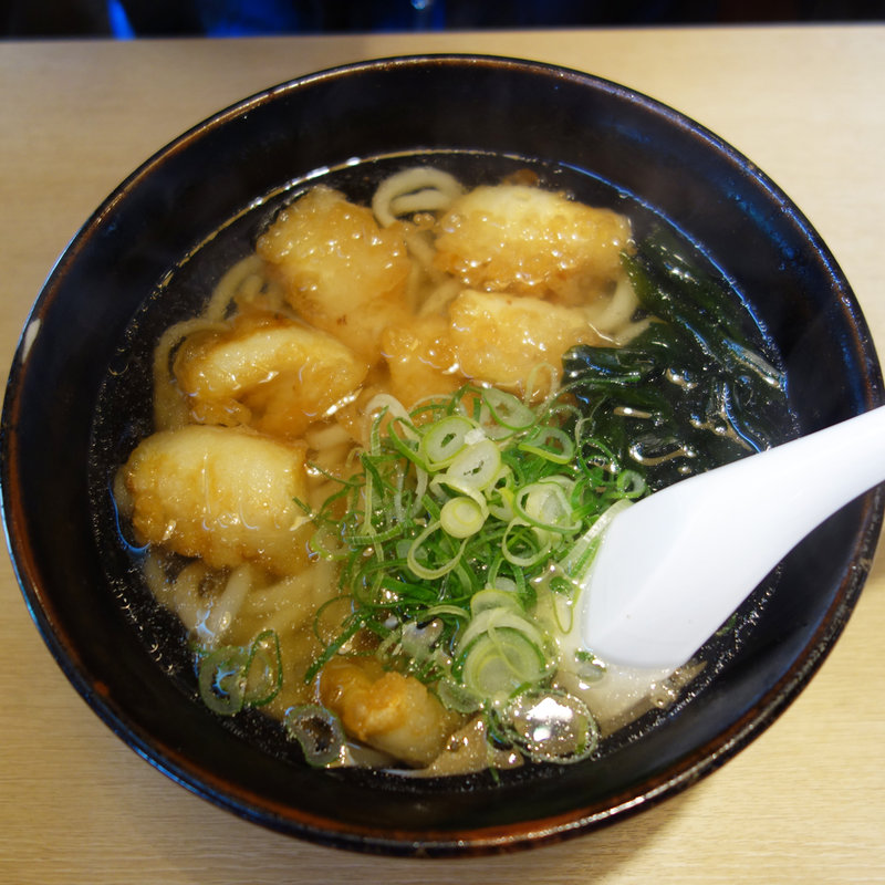 いか天うどん(大助うどん)