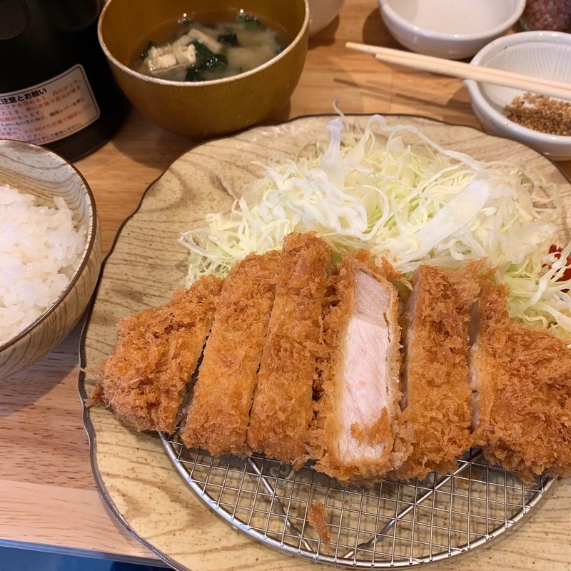 ロースカツランチ(トンカツ芝)