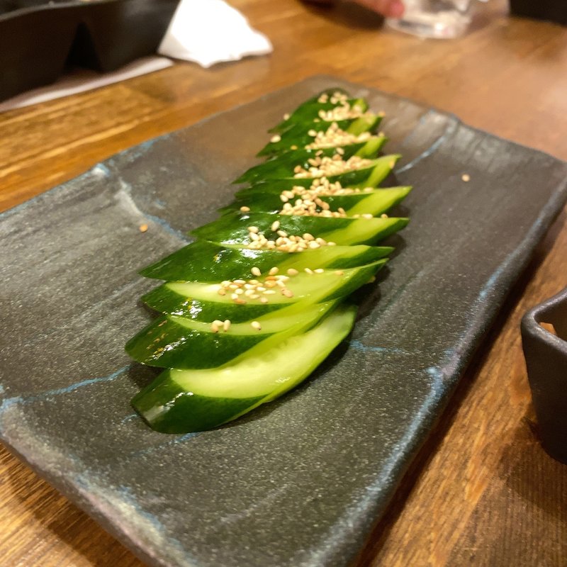 キュウリの一本漬け(昭和食堂 津駅前店 )