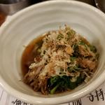 セリのおひたし(とんかつ光助)