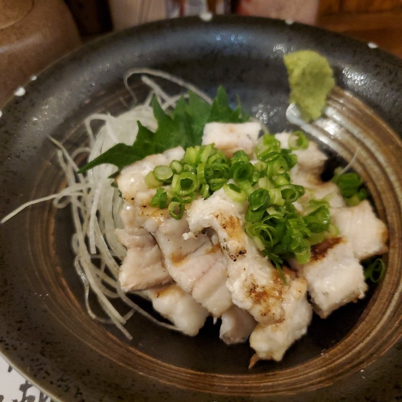 穴子白焼き(とんかつ光助)