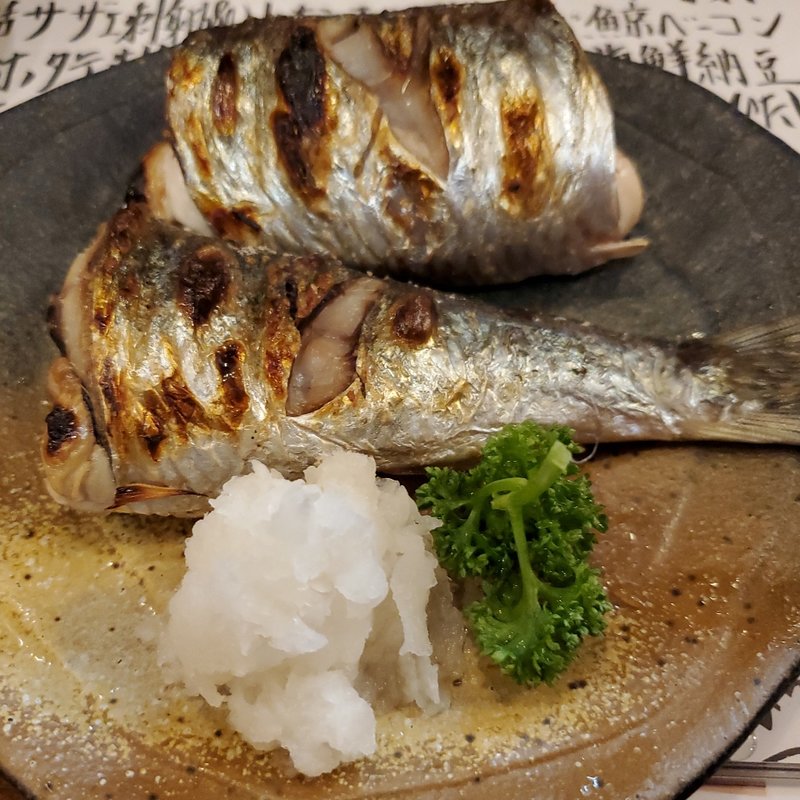 にしん塩焼き(とんかつ光助)