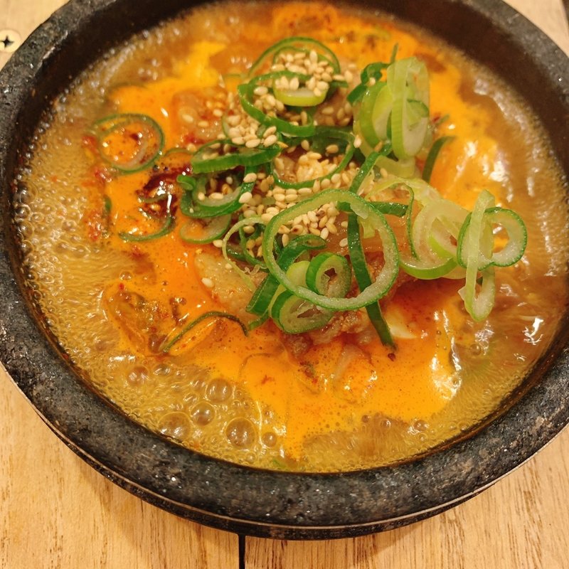 豚キムチスンドゥプチゲ(Re:Ent楽韓堂)