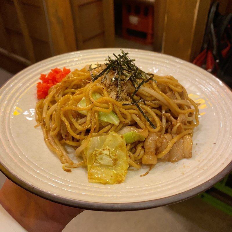 屋台のソース焼きそば(昭和食堂 津駅前店 )