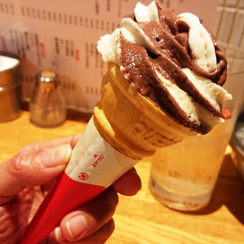 ソフトクリーム(大鶴見食堂)