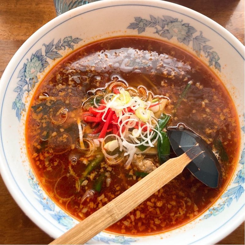 中辛ラーメン(拉麺なるい旭店)