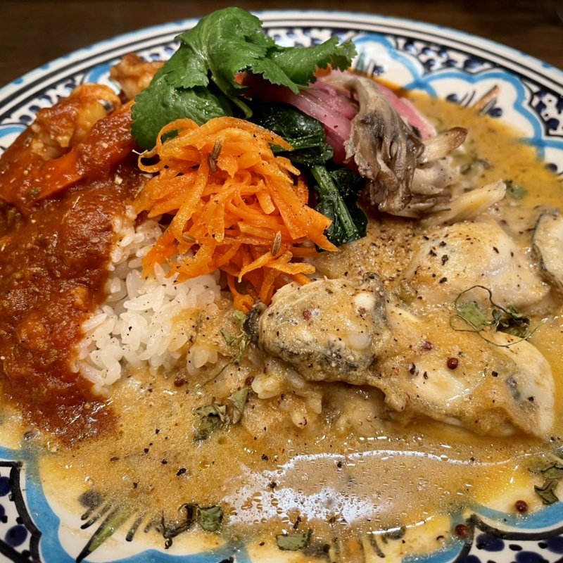 カレー 2種あいがけ(wacca)