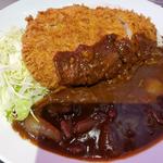 特選ジャンボカツカレー(キッチン ニューほしの)