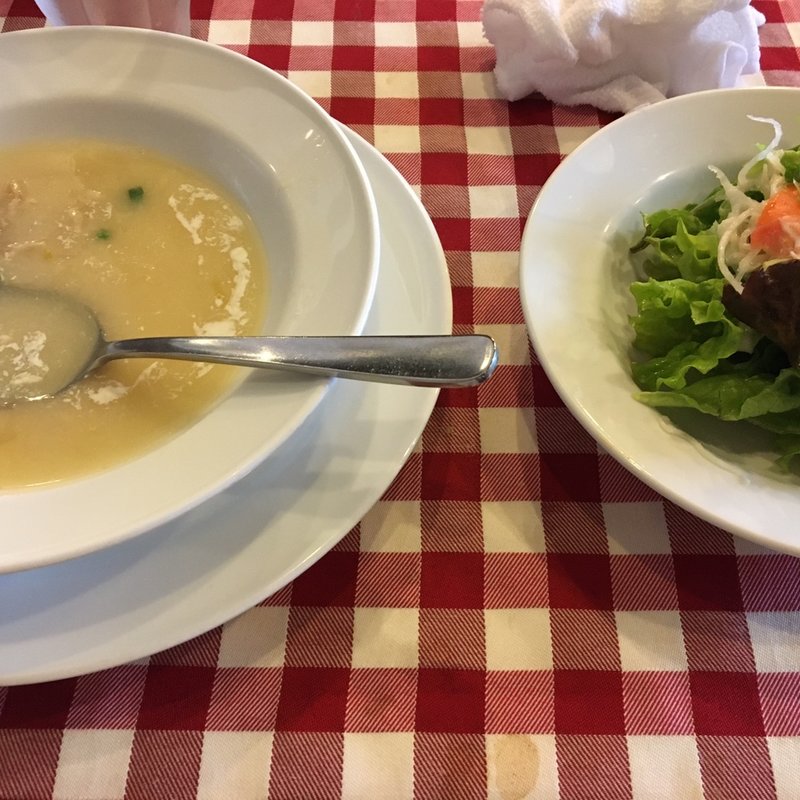 セットのスープ サラダ(ハーベスト )