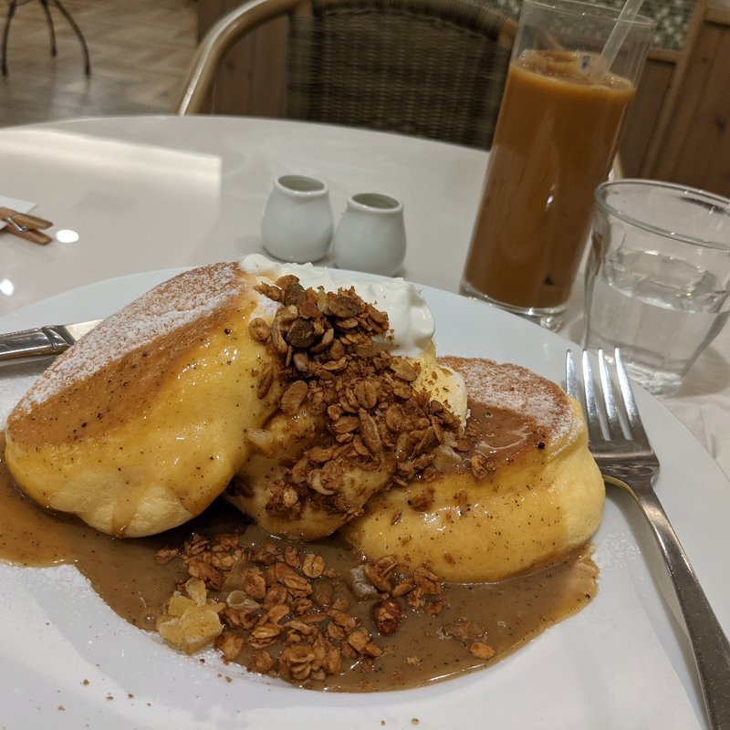 紅茶のパンケーキ(幸せのパンケーキ 大宮店)