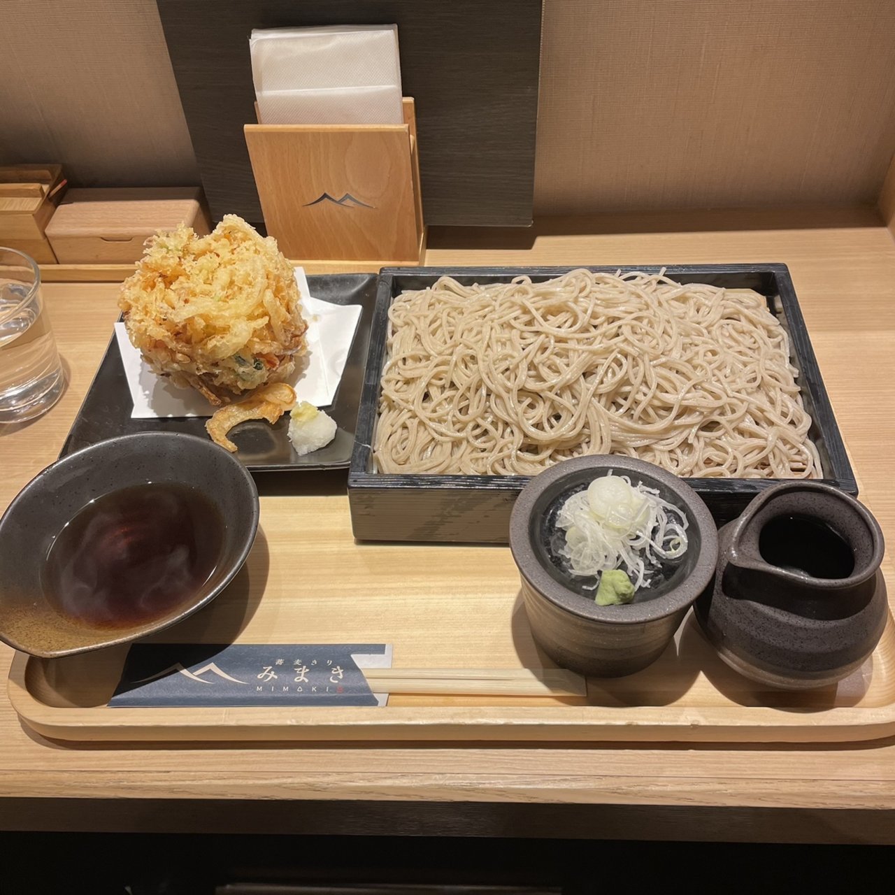 かき揚げ天せいろ大盛(蕎麦きり みまき)の口コミ一覧 | No.1のメニュー