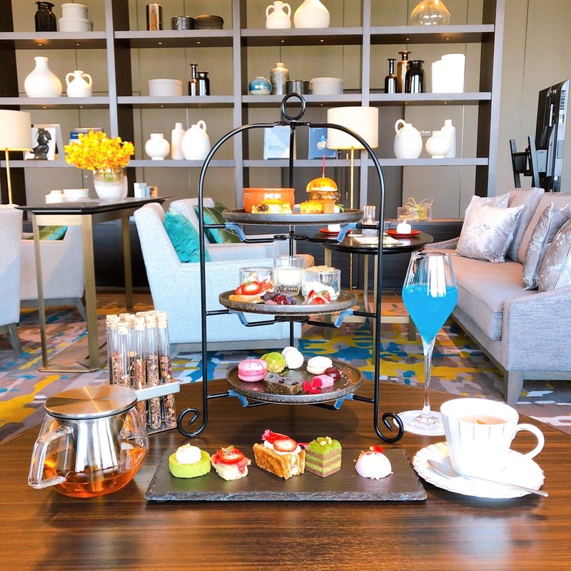 苺づくしのアフタヌーンティー(ザ ブリンク オールデイ ダイニング)