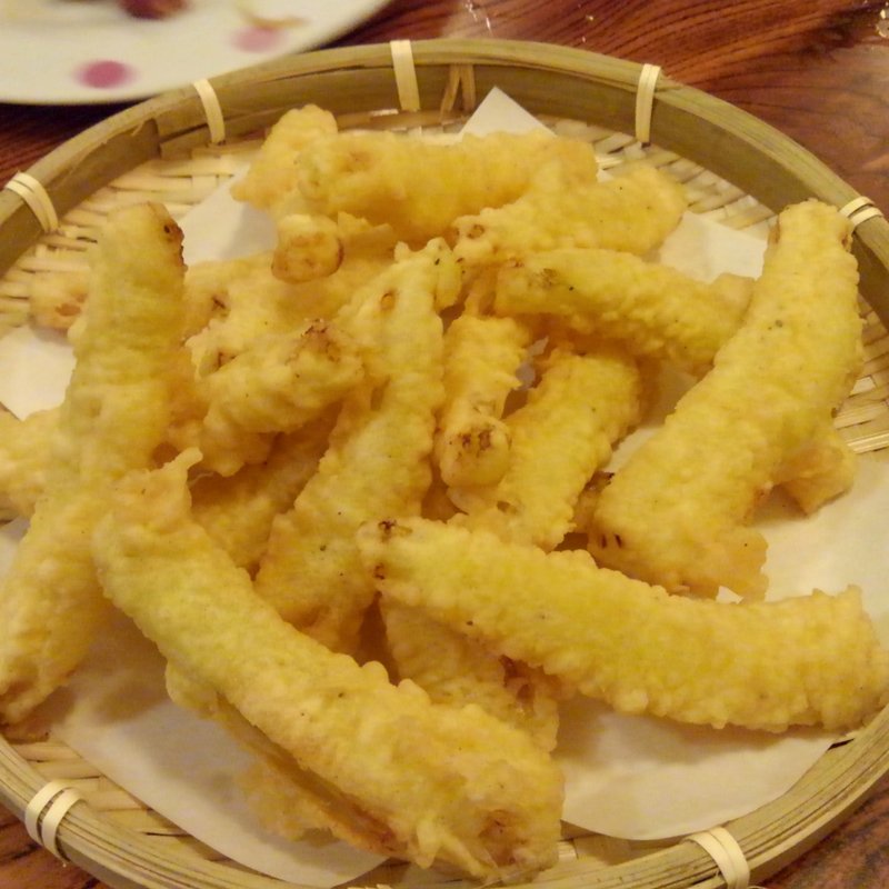 島らっきょう天婦羅(ぎおん祭り )