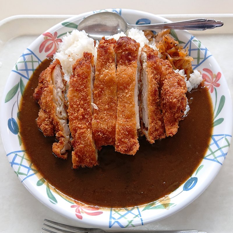 ジャンボチキンカツカレー(ローズ キッチン)