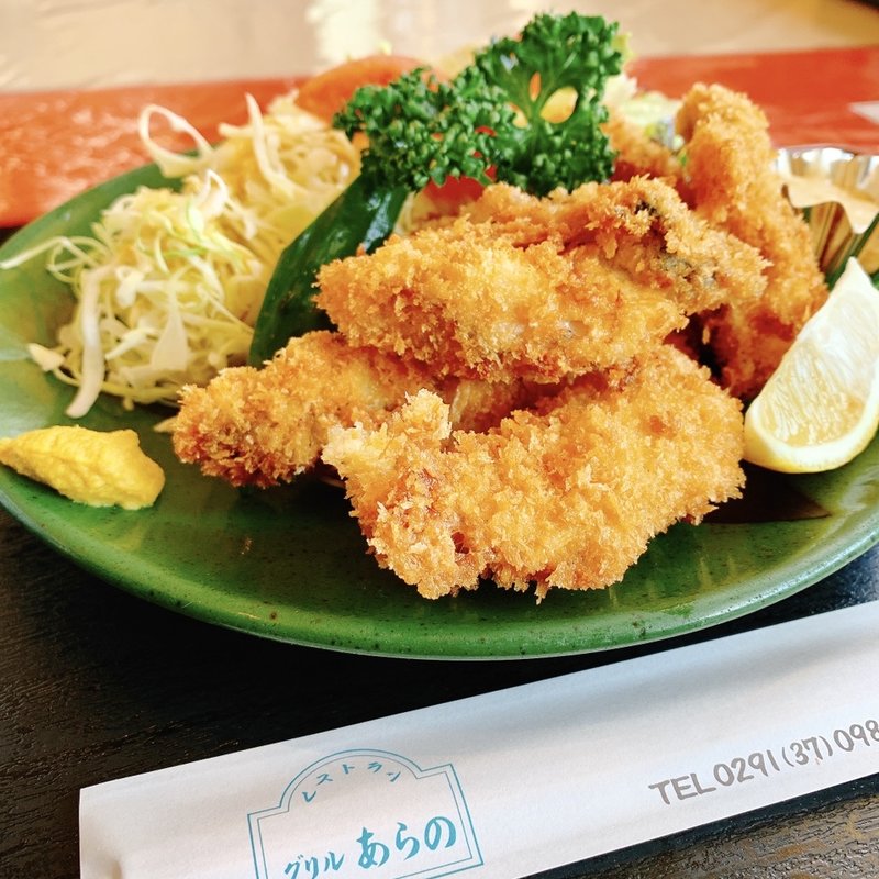 カキフライ定食(グリルあらの )