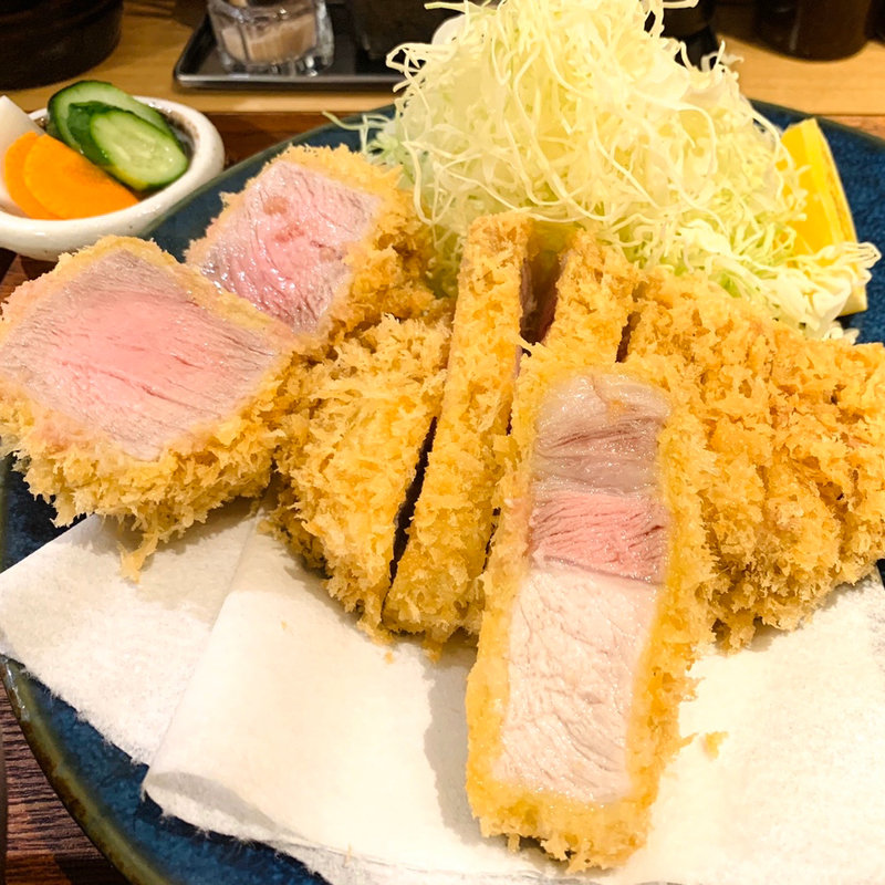 特上ロース膳（単品上フィレ追加）(とんかつ けい太)