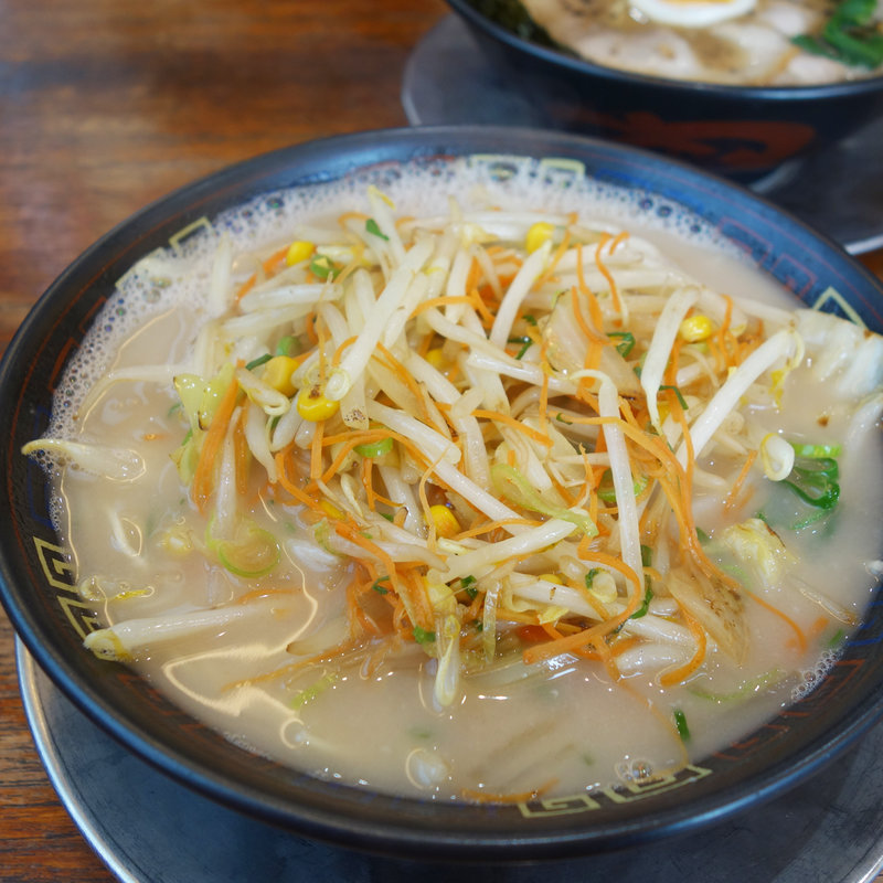 野菜ラーメン(大砲ラーメン 福岡小田部店)