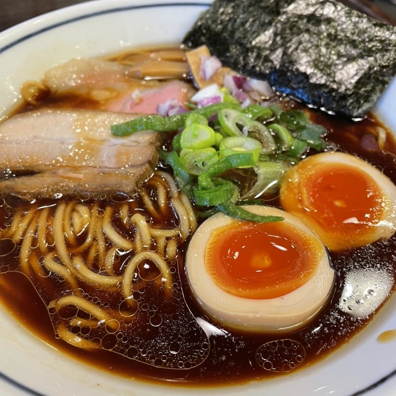 煮玉子醤油ラーメン(ラーメン一心 （らーめんいっしん）)