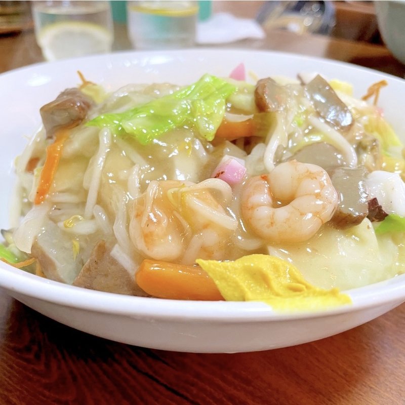 皿うどん（揚げ麺）(三淑園)