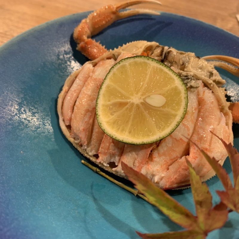 香箱蟹(金沢炉端 魚界人 金沢駅前店)