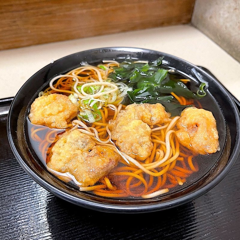 たこ天そば(名代 富士そば 大森店 )