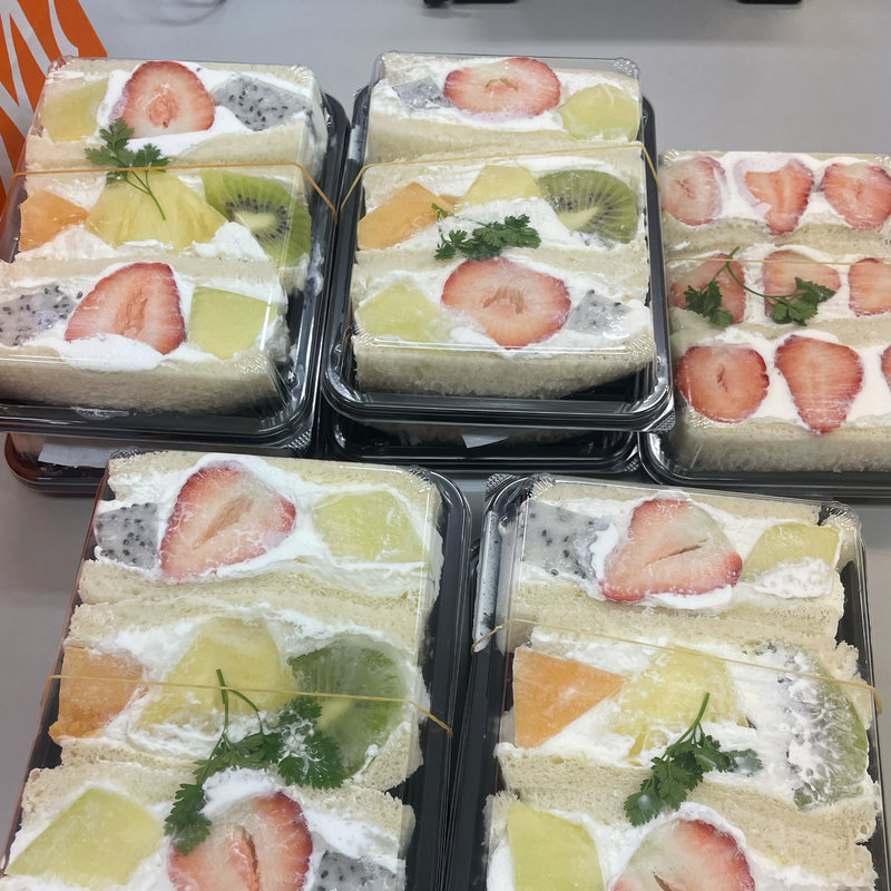 フルーツサンド(カラットフルーツカフェ （carat fruit cafe）)