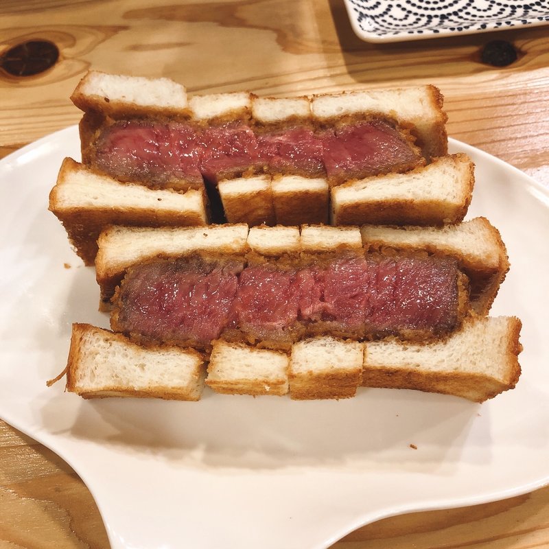 数量限定　極上黒毛和牛カツサンド(登じま屋 （トジマヤ）)