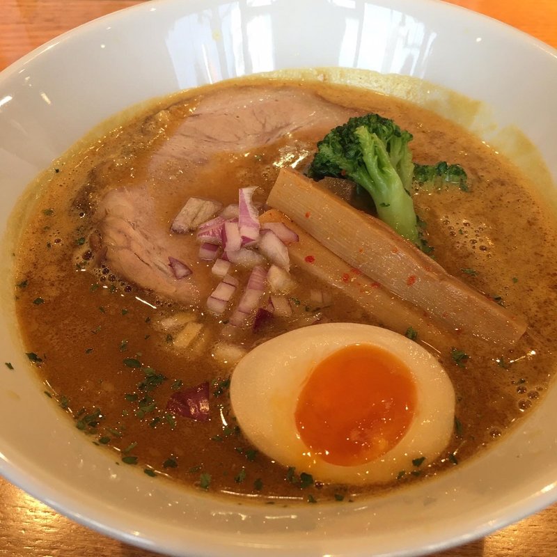 SPICY CURRY NOODLES EDOAMA BASE(限定)(麺家 喜多楽 （めんや きたら）)